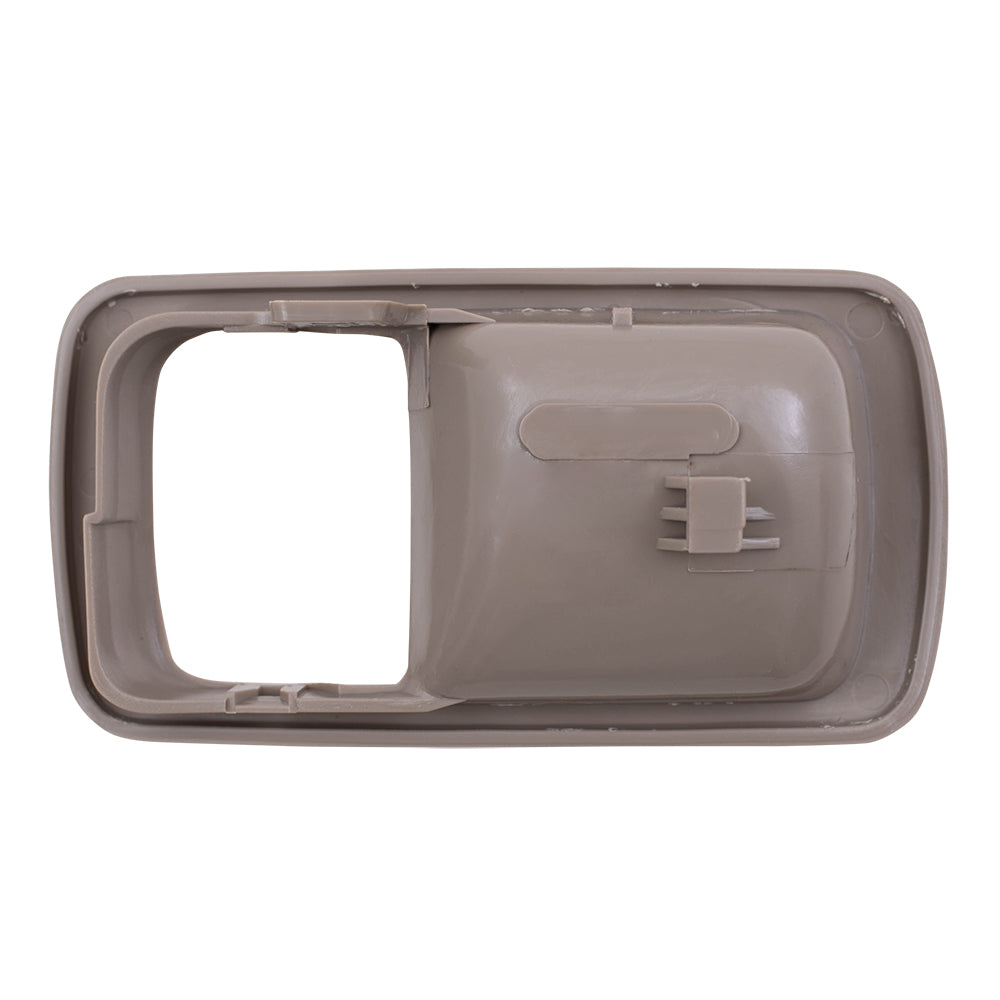 Fits 92-96 Toyota Camry Drivers Inside Interior Beige Door Handle Trim Bezel