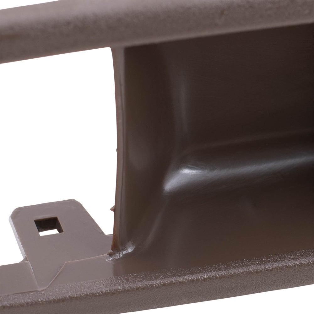 Brock Replacement Drivers Inside Inner Brown Door Handle Trim Bezel Compatible with 92-96 Camry 69277-32060-W3