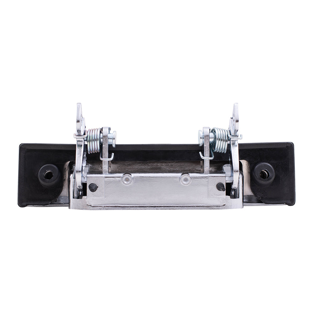 Brock Replacement Driver and Passenger Outside Front Chrome Door Handles Compatible with Pickup Truck 4Runner 69220-89109 69210-89109