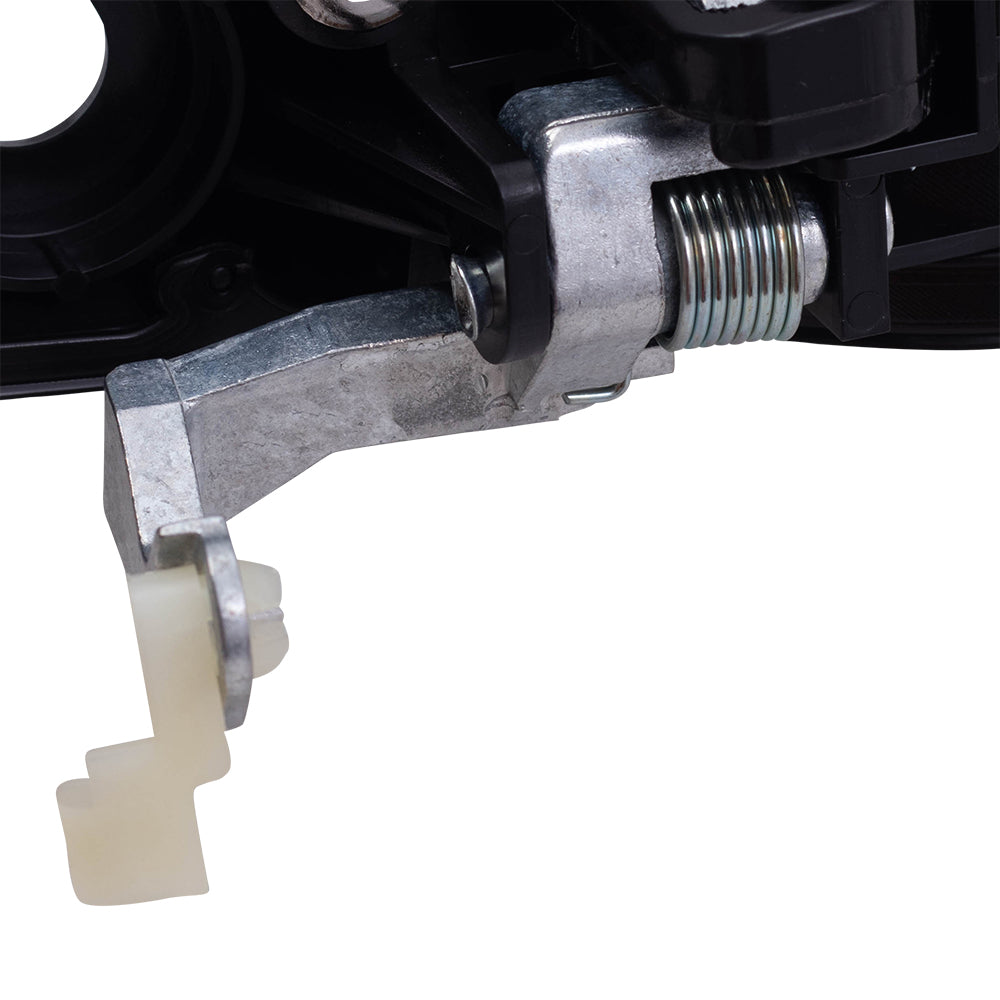 Brock Replacement Pair Set Front Outside Outer Door Handles Compatible with 1998-2003 Sienna Van 6922008010C0 6921008010C0