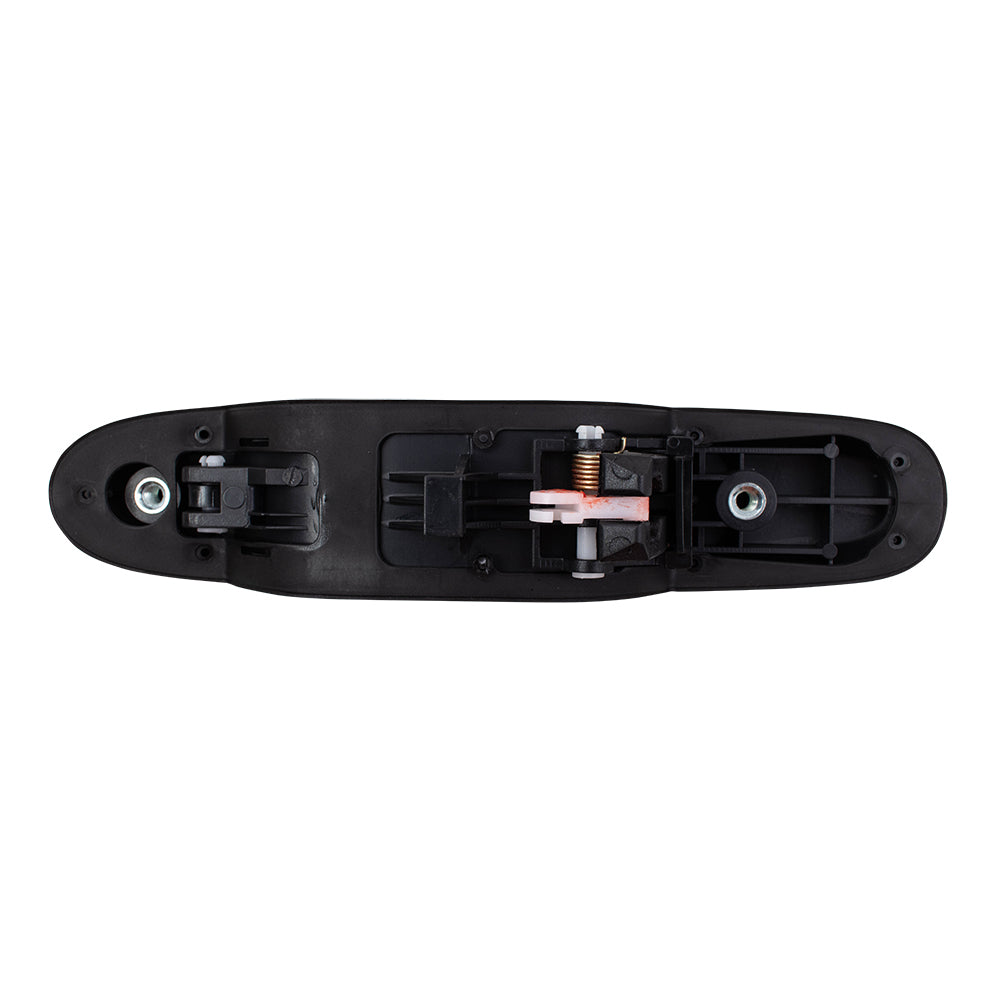 Brock Replacement Pair Set Outside Outer Sliding Door Handles w/Out Keyholes Compatible with 1998-2003 Sienna 6923008020C0