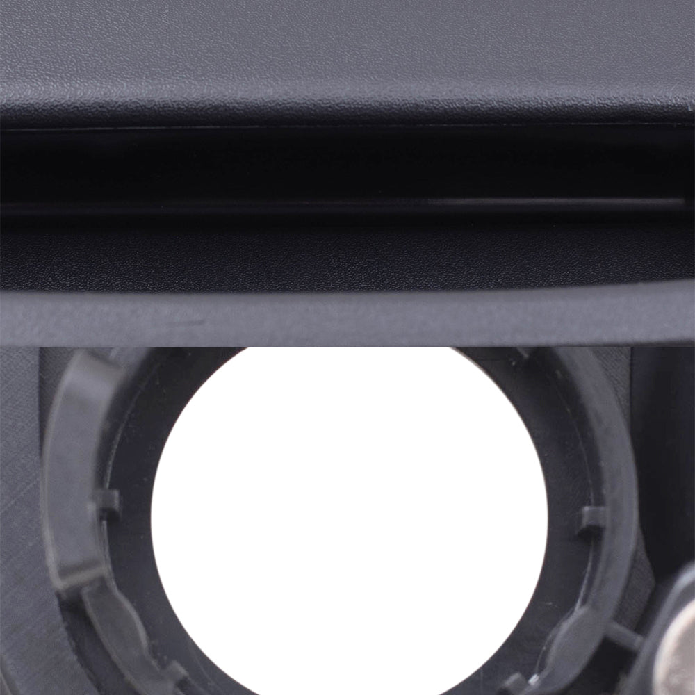 Brock Replacement Driver and Passenger Side Outside Door Handles Textured Black 4 Piece Set Compatible with 1998-2002 Corolla & 1998-2002 Prizm