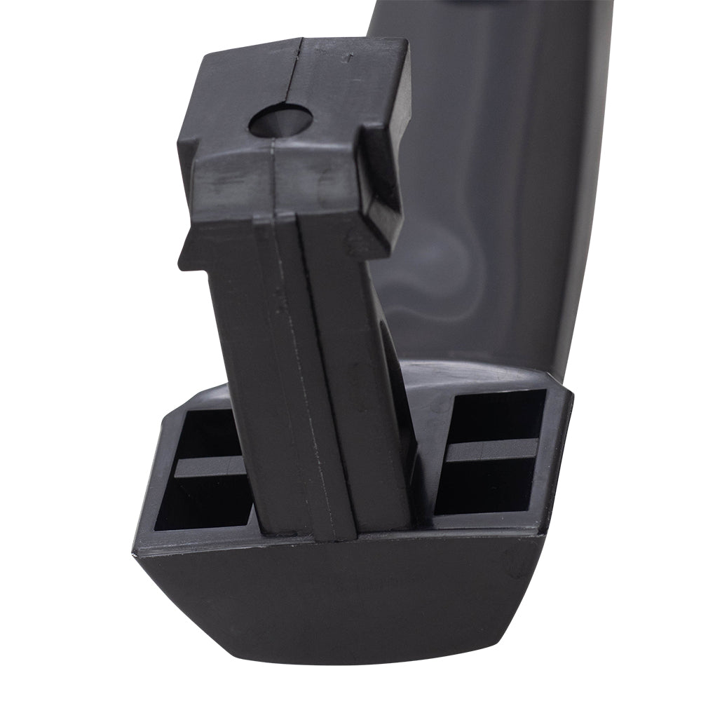 Brock Replacement Pair Set Front Outside Door Handles w/ Keyhole Cover Compatible with 2004-2009 Prius 69227-AA010-C0