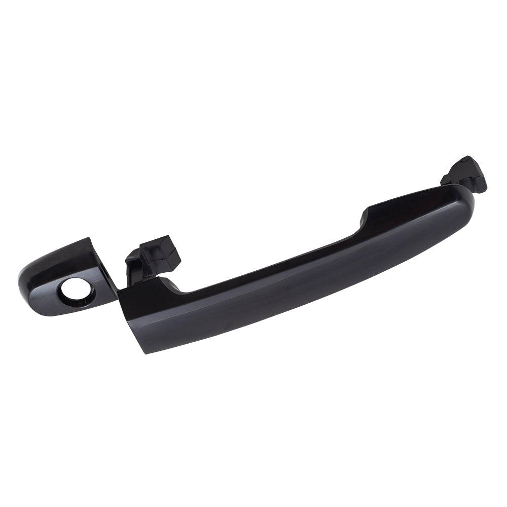 Brock Replacement Front Outside Door Handle w/ Keyhole Cover Compatible with 2004-2009 Prius 69227-AA010-C0