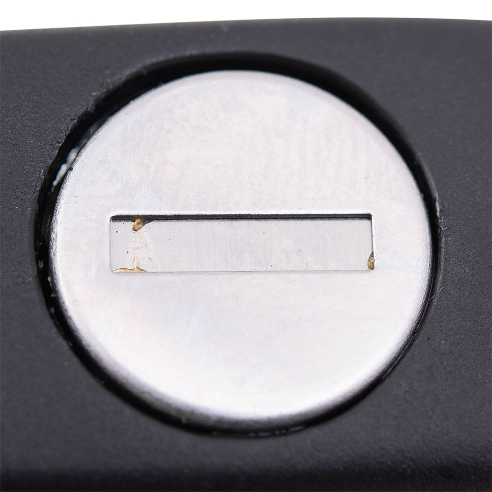 Brock Replacement Outside Front Driver and Passenger Side Black Door Handles Compatible with 1980-1992 Volkswagen Jetta