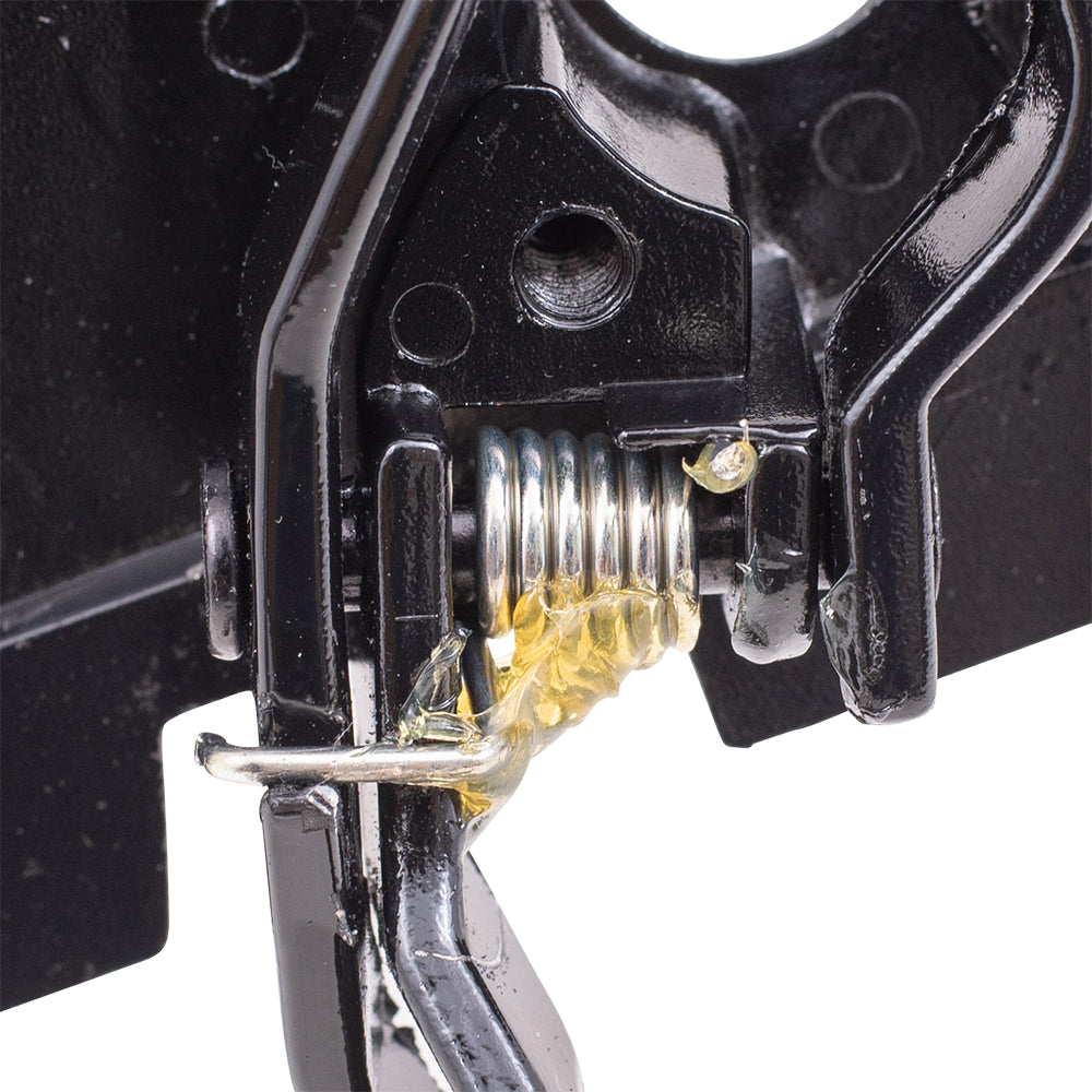 Brock Replacement Driver and Passenger Outside Outer Gloss Door Handles Compatible with 16627471 16627470