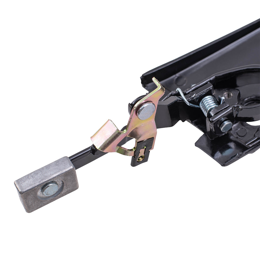 Brock Replacement Driver and Passenger Outside Outer Gloss Door Handles Compatible with Cutlass Supreme 10296627 10296626