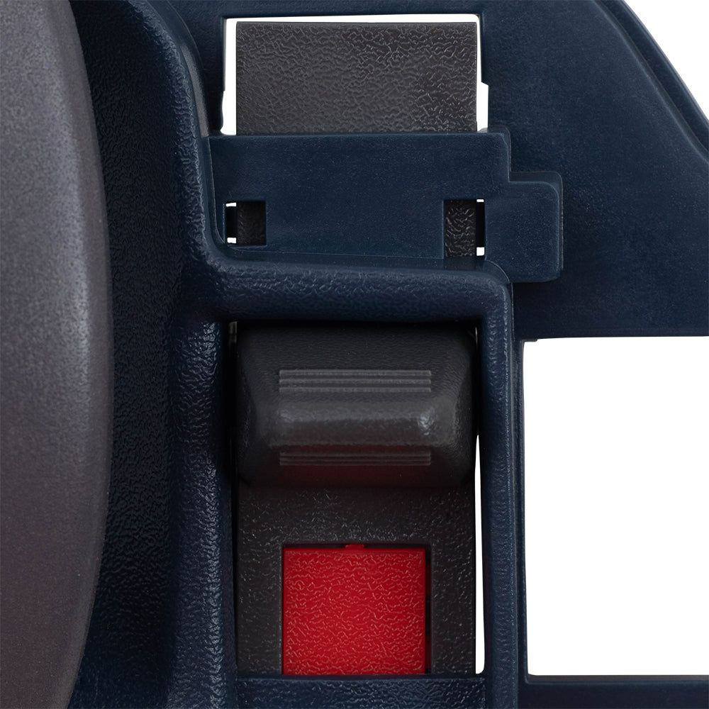 Brock Replacement Drivers Inside Inner Blue Door Handle Compatible with 95-02 Pickup Truck15708045