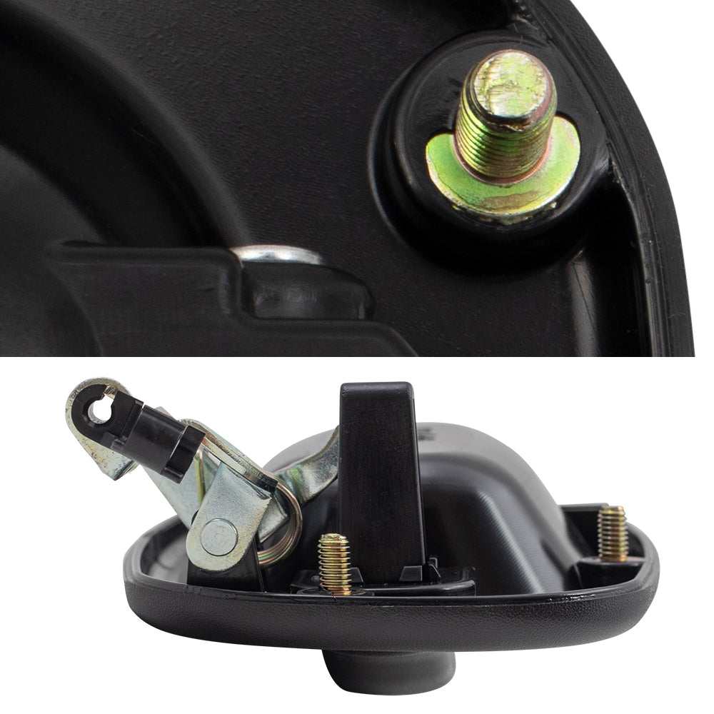 Brock Replacement Front and Rear Outside Door Handles 4 Piece Set Compatible with 2000-2007 Various Model Trucks & SUVs