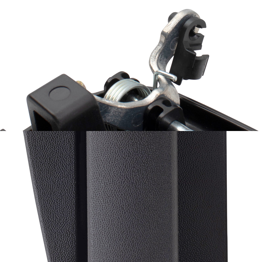 Front and Rear Outside Door Handles 4 Piece Set Compatible with 1999-2007 Silverado/ 1999-2007 Sierra/ 2002-2004 Sierra Denali Extended Cab ONLY