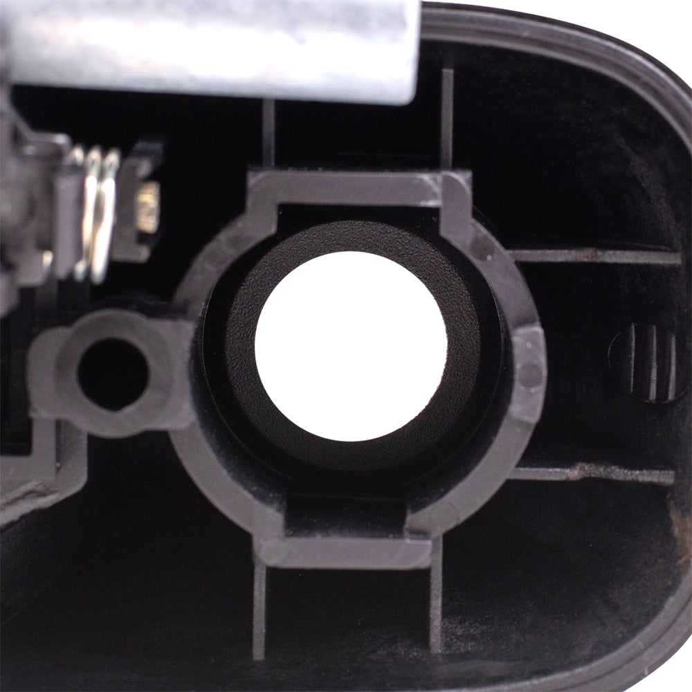 Brock Replacement for Driver and Passenger Front Outside Outer Door Handles w/ Keyholes Compatible with 02-08 Pickup Truck 55275949AC 55275948AC