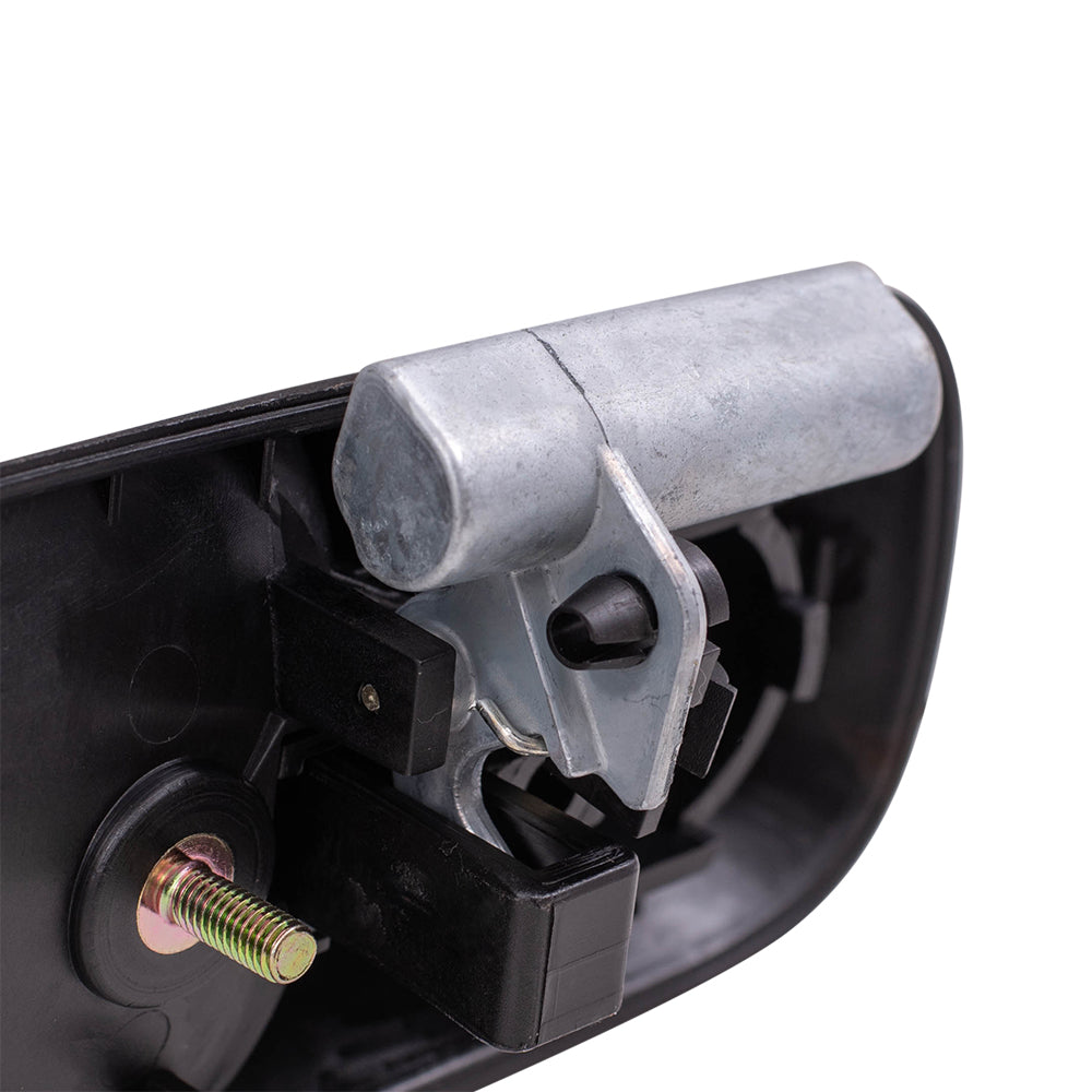 Brock Replacement for Driver and Passenger Front Outside Outer Door Handles w/ Keyholes Compatible with 02-08 Pickup Truck 55275949AC 55275948AC