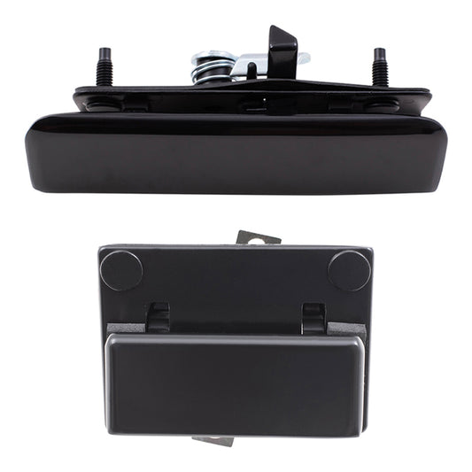 Brock Replacement Rear Driver Side Outside Door Handle and Inside Door Latch Release Handle Compatible with 1992-1997 Astro Without Liftgate ONLY