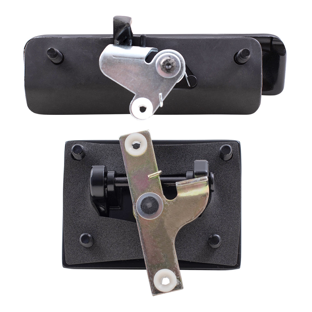 Brock Replacement Rear Driver Side Outside Door Handle and Inside Door Latch Release Handle Compatible with 1992-1997 Astro Without Liftgate ONLY
