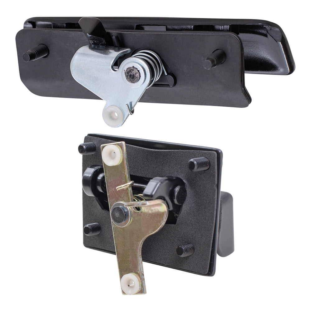 Brock Replacement Rear Driver Side Outside Door Handle and Inside Door Latch Release Handle Compatible with 1992-1997 Astro Without Liftgate ONLY