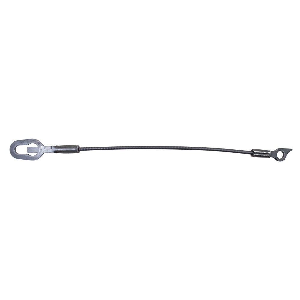 Brock Replacement Drivers Rear Tailgate Cable Compatible with 94-01 Pickup Truck 55345125AB