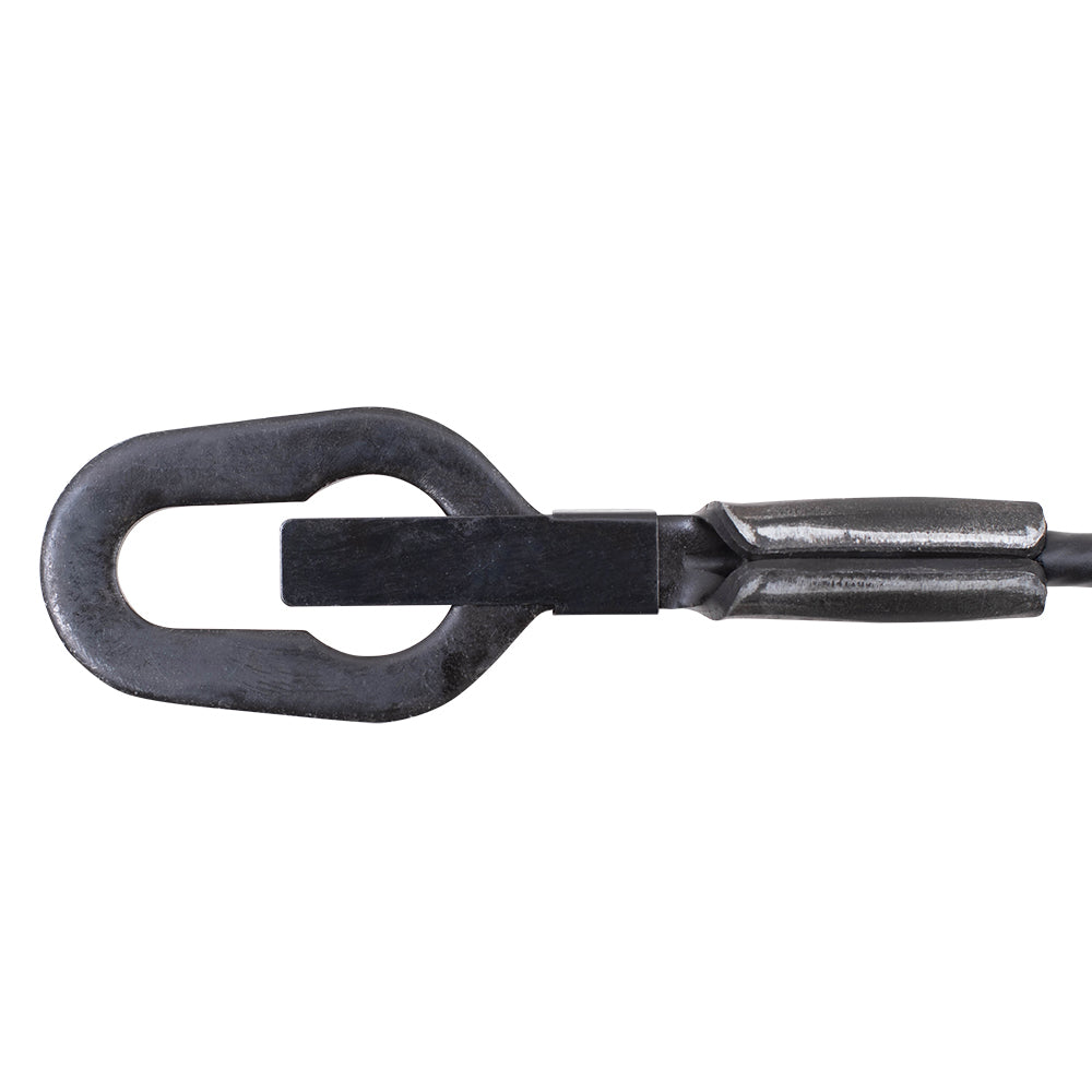 Brock Replacement Drivers Rear Tailgate Cable Compatible with 94-01 Pickup Truck 55345125AB