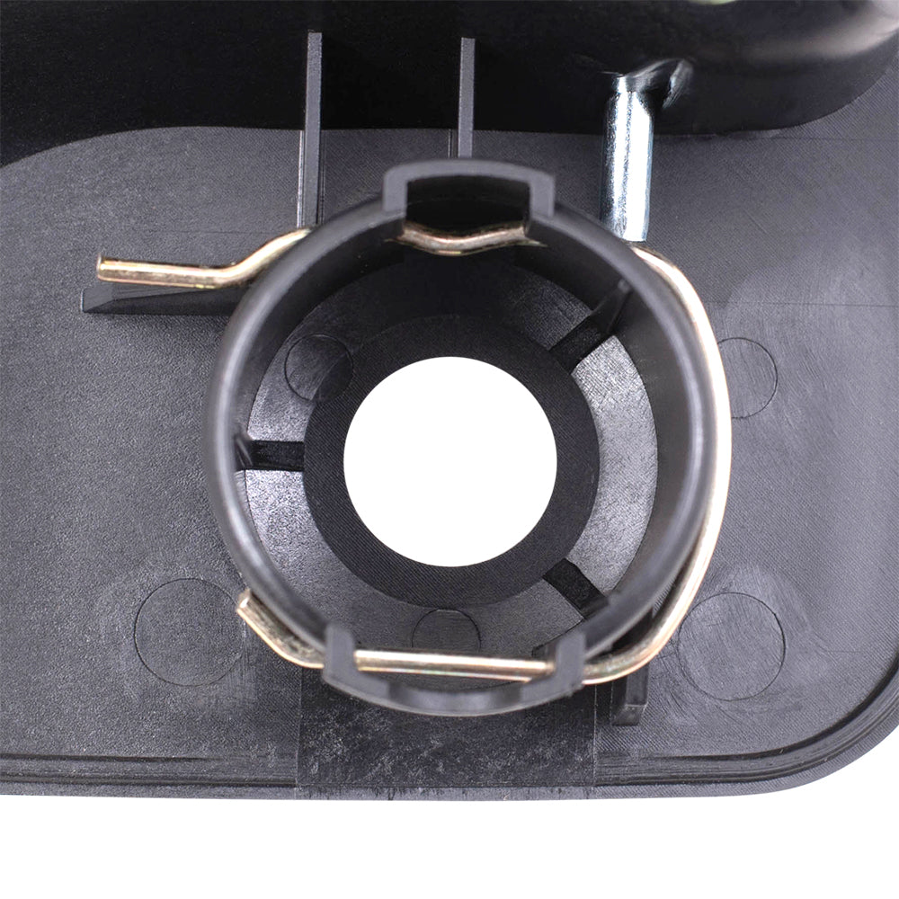 Brock Replacement Driver and Passenger Front Outside Outer Door Handles with Keyholes Compatible with SUV Pickup Truck 7C3Z-252240-5AA 7C3Z-252240-4AA