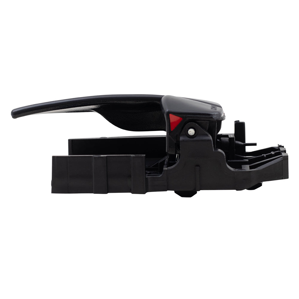 Brock Replacement Drivers Inside Interior Front Rear Black Door Handle Compatible with 01-06 Elantra 82610-2D000AX