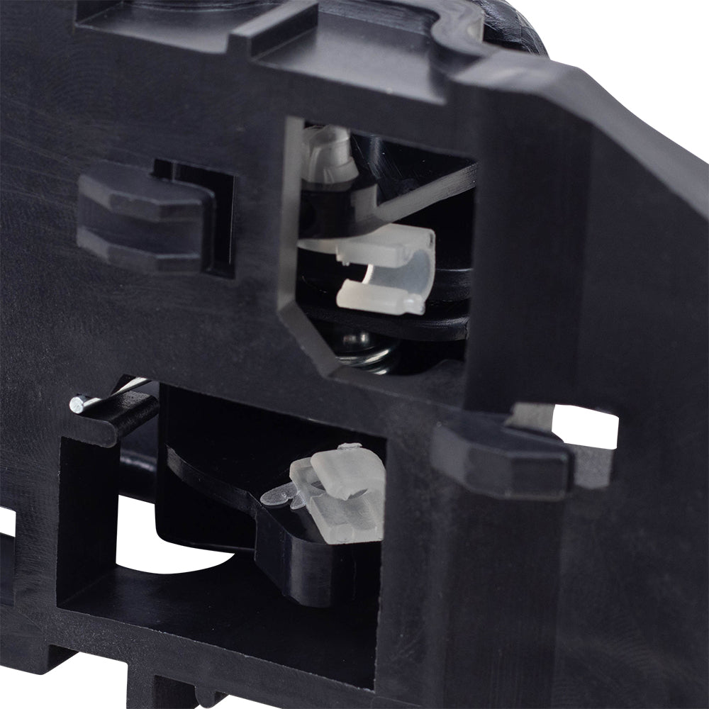 Brock Replacement Drivers Inside Interior Front Rear Black Door Handle Compatible with 01-06 Elantra 82610-2D000AX