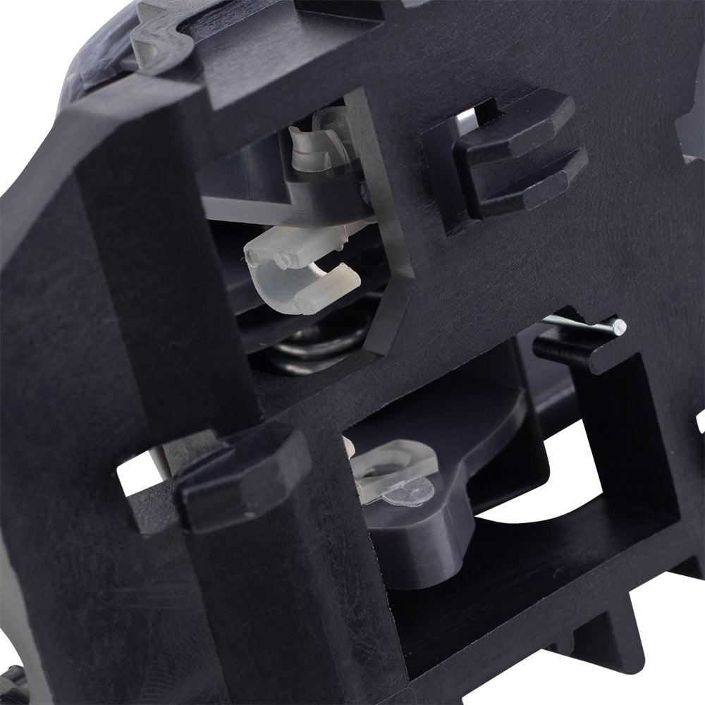 Brock Replacement Passengers Inside Interior Front Rear Gray Door Handle Compatible with 01-06 Elantra 82620-2D000AX