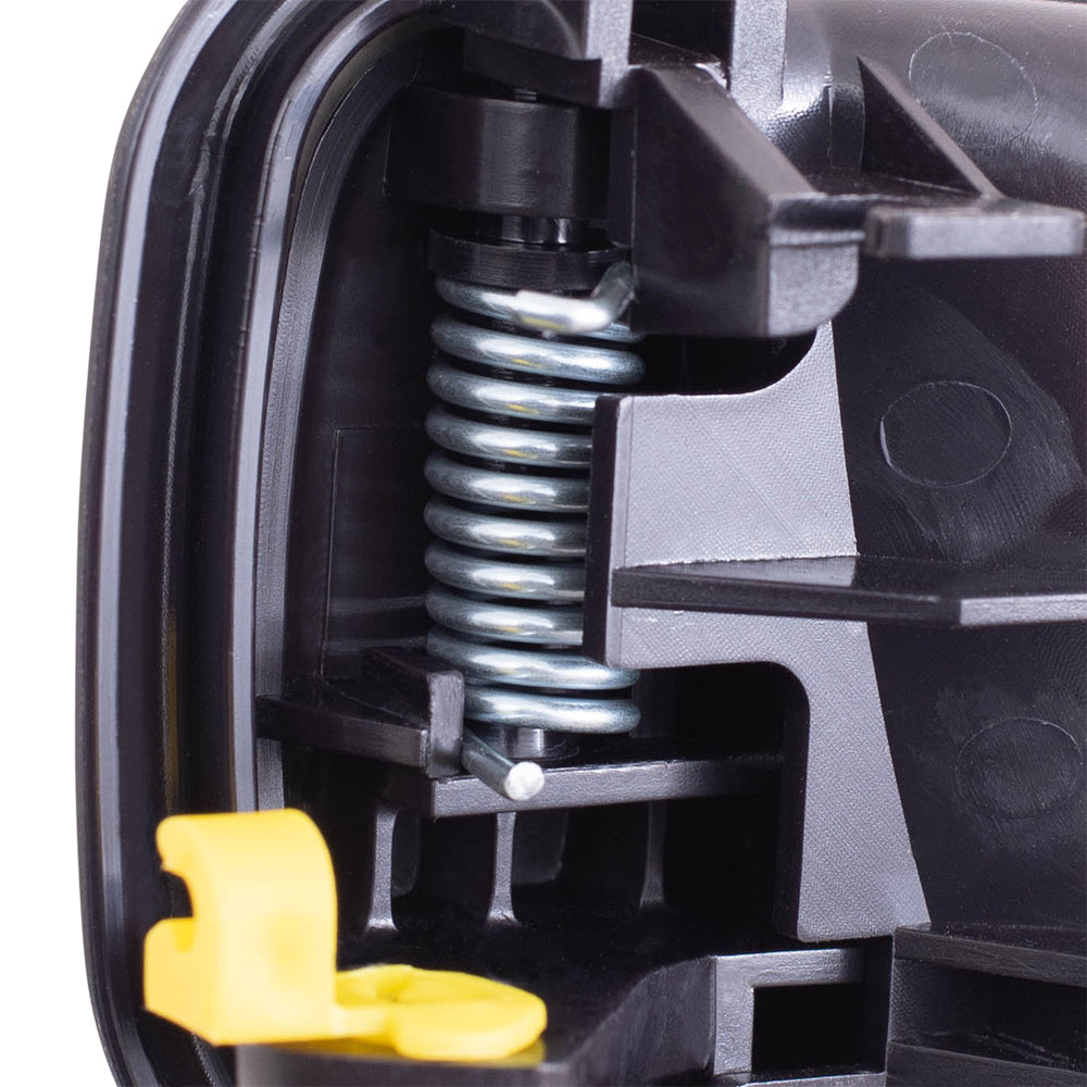 Brock Replacement Passengers Inside Inner Brown Door Handle Compatible with 93-97 Corolla Prizm 692051213004.