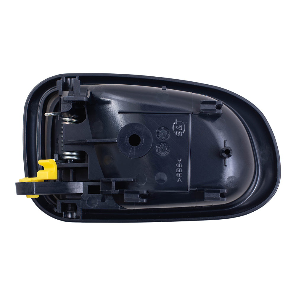 Brock Replacement Driver and Passenger Inside Inner Blue Door Handles Compatible with 93-97 Corolla Prizm 692061213004 692051213004