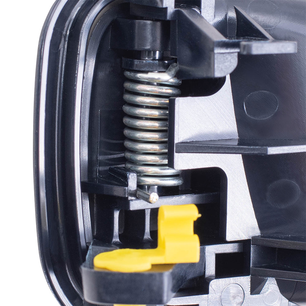 Brock Replacement Driver and Passenger Inside Inner Blue Door Handles Compatible with 93-97 Corolla Prizm 692061213004 692051213004