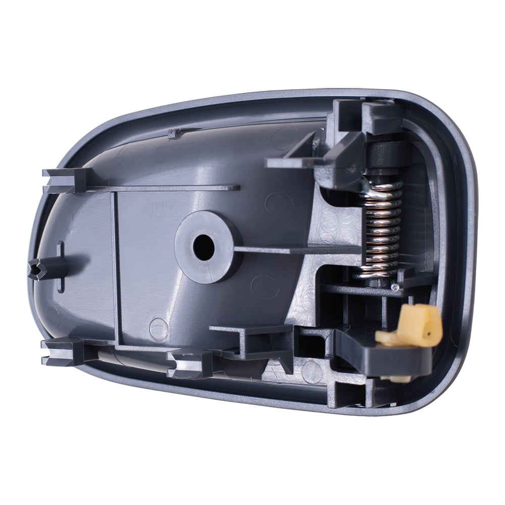 Inside Door Handle for 93-97 Toyota Corolla Geo Prizm Drivers Interior Gray Left