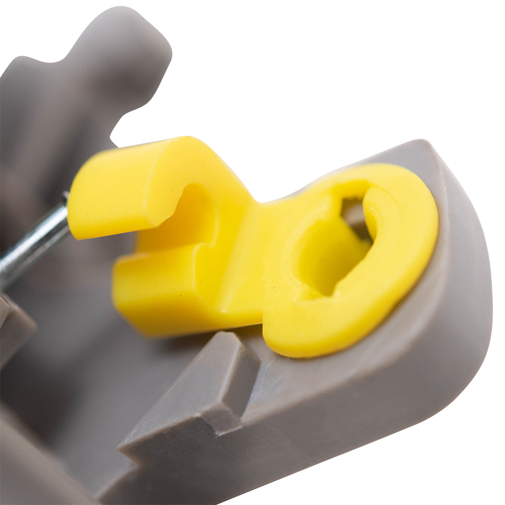 Brock Replacement Passengers Inside Inner Light Gray Door Handle Compatible with 93-97 Corolla Prizm 69205-12130-04