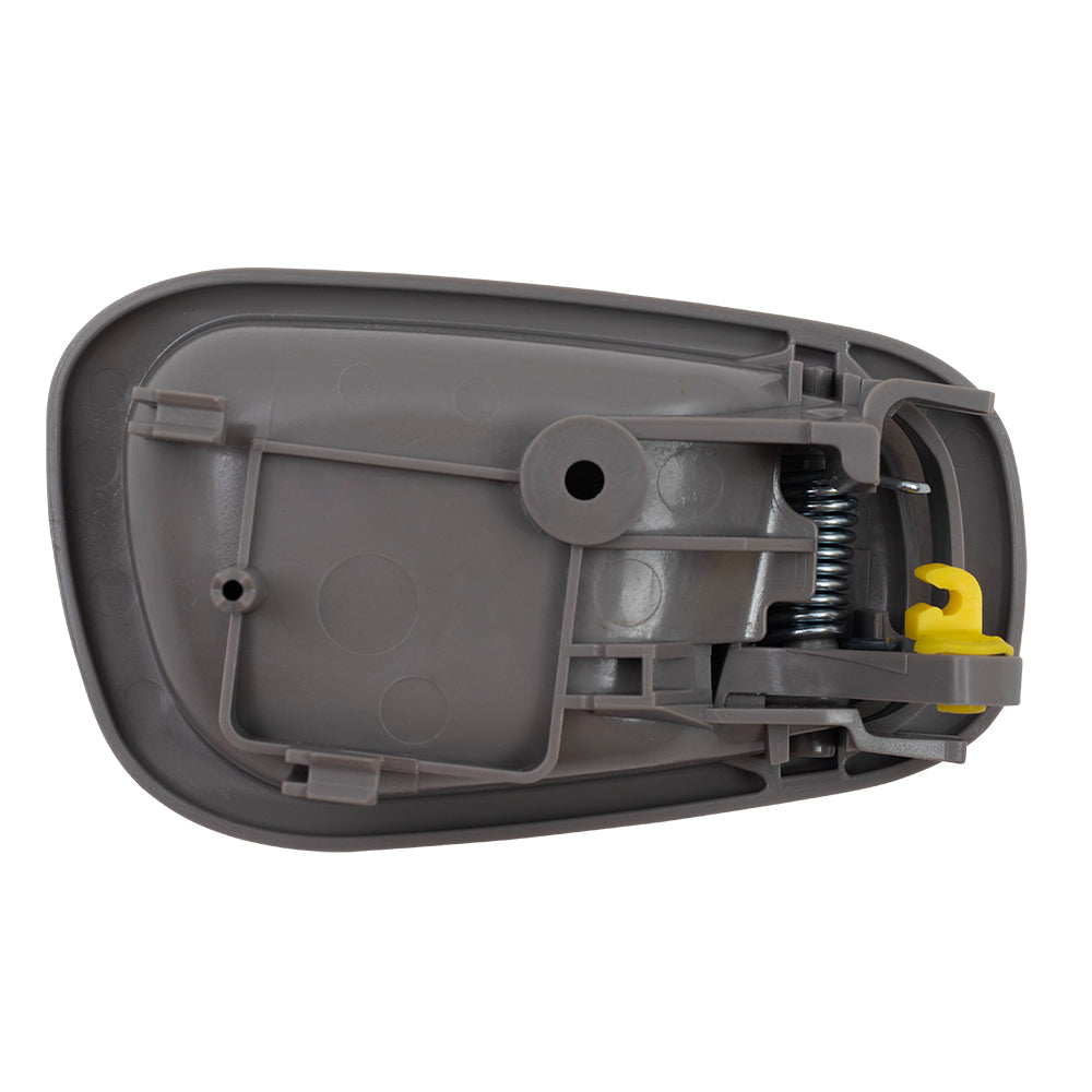 Brock Inside Door Handle for 98-02 Toyota Corolla Chevy Prizm Drivers Interior Gray