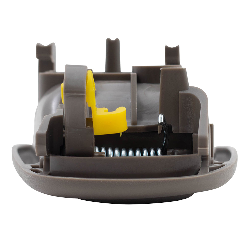 Brock Inside Door Handle for 98-02 Toyota Corolla Chevy Prizm Drivers Interior Gray