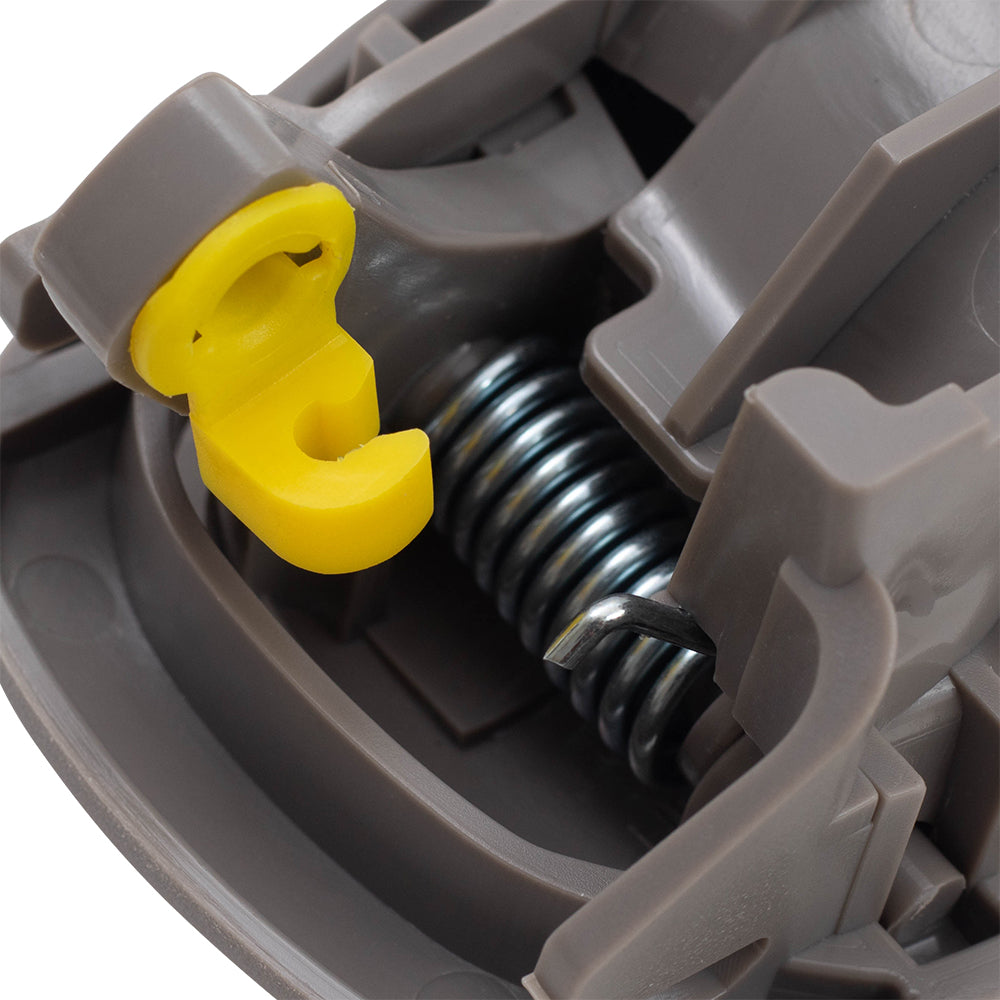 Brock Inside Door Handle for 98-02 Toyota Corolla Chevy Prizm Drivers Interior Gray