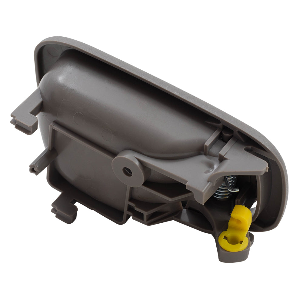 Brock Inside Door Handle for 98-02 Toyota Corolla Chevy Prizm Drivers Interior Gray