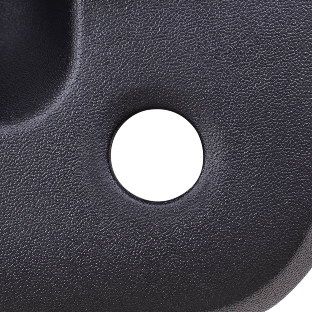 Brock Replacement Pair Set Front Outside Exterior Textured Door Handles Compatible with F150 Pickup Truck CL3Z1522405BB CL3Z1522404BA