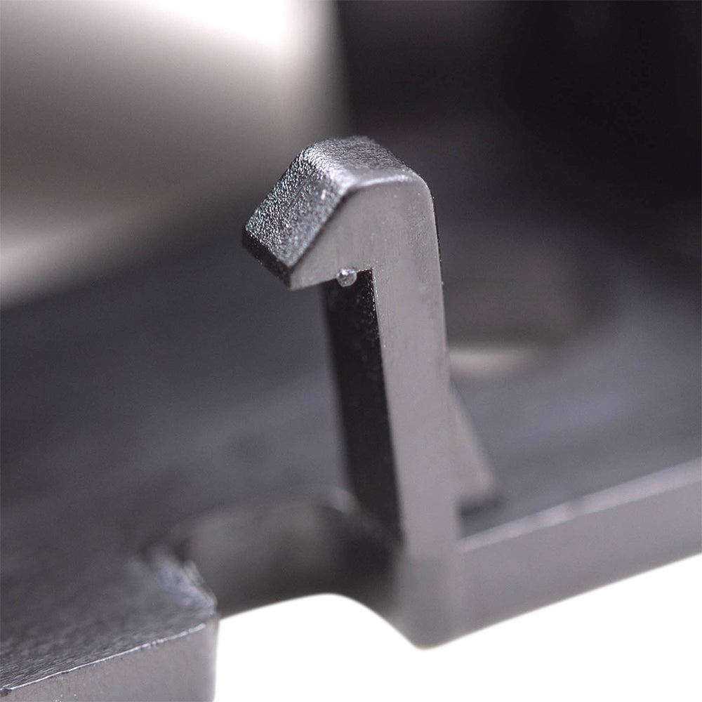 Brock Replacement for Inside Inner Door Handle Black Compatible with 86-97 Pickup Truck 8067055G03