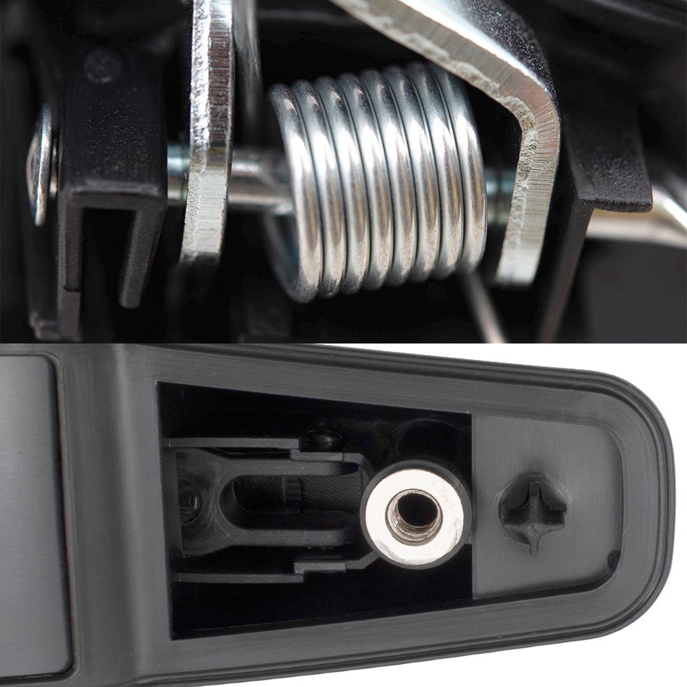 Brock Replacement Front & Rear Outside Door Handles 4 Piece Set Compatible with 2007-2013 Avalanche/Escalade EXT & 2007-2014 Silverado/Sierra & Denali/Escalade/Escalade ESV/Suburban/Tahoe/Yukon