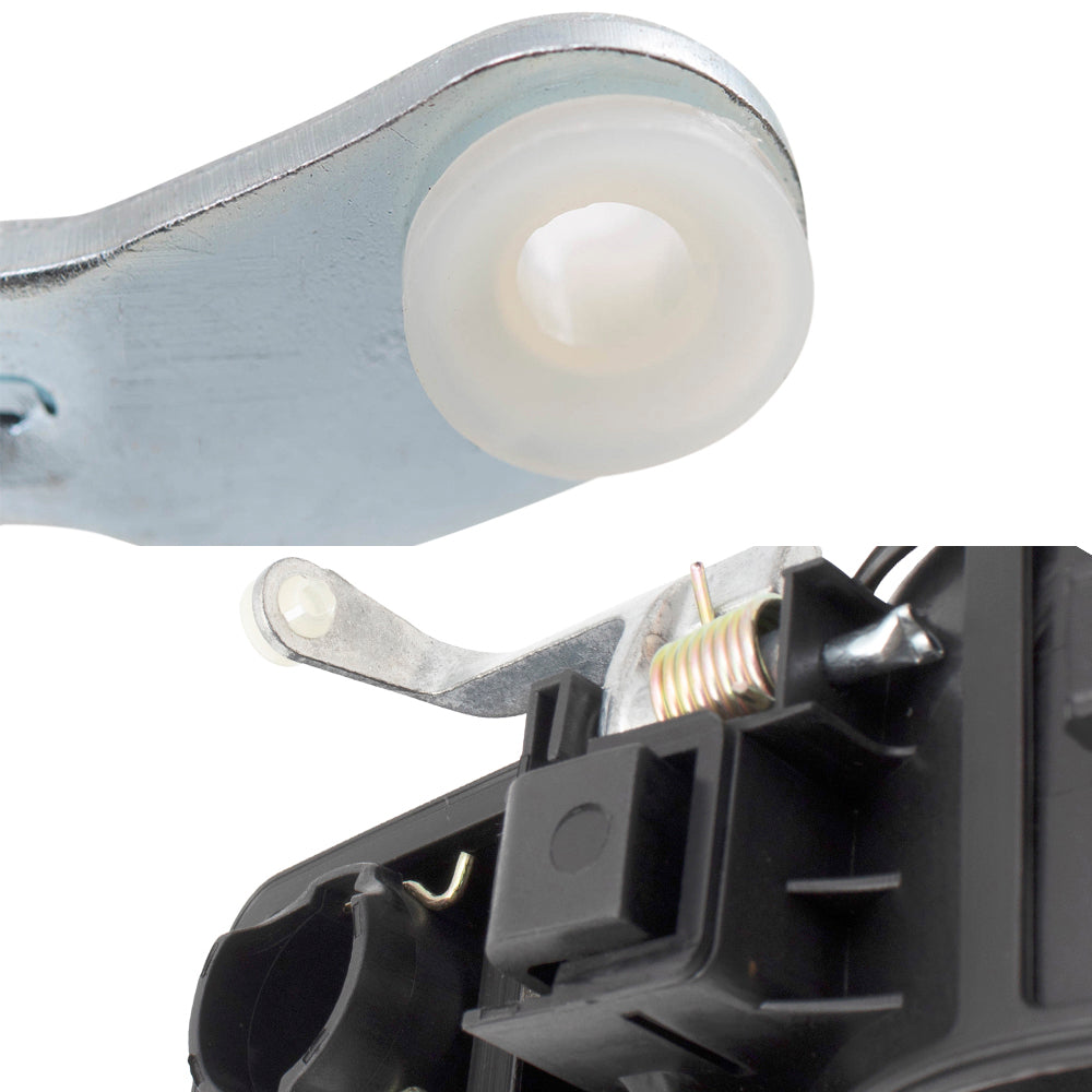 Brock Replacement Front & Rear Outside Door Handles 4 Piece Set Compatible with 2007-2013 Avalanche/Escalade EXT & 2007-2014 Silverado/Sierra & Denali/Escalade/Escalade ESV/Suburban/Tahoe/Yukon