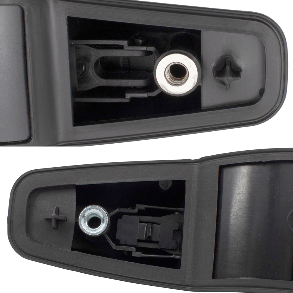 Brock Replacement Front Driver & Passenger Side Outside Door Handles Compatible with 2007-2013 Avalanche/Sierra Denali/Escalade EXT & 2007-2014 Silverado/Sierra/Escalade & ESV/Suburban/Tahoe/Yukon