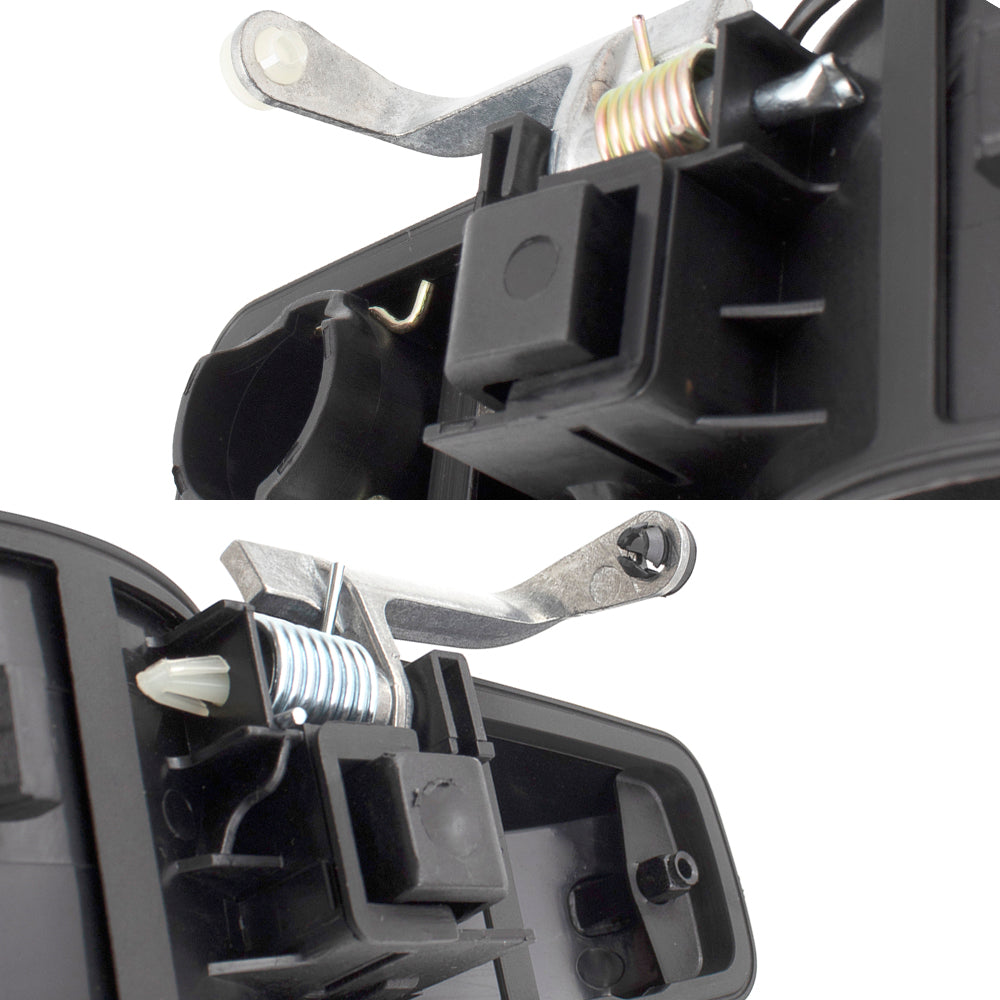 Brock Replacement Front Driver & Passenger Side Outside Door Handles Compatible with 2007-2013 Avalanche/Sierra Denali/Escalade EXT & 2007-2014 Silverado/Sierra/Escalade & ESV/Suburban/Tahoe/Yukon