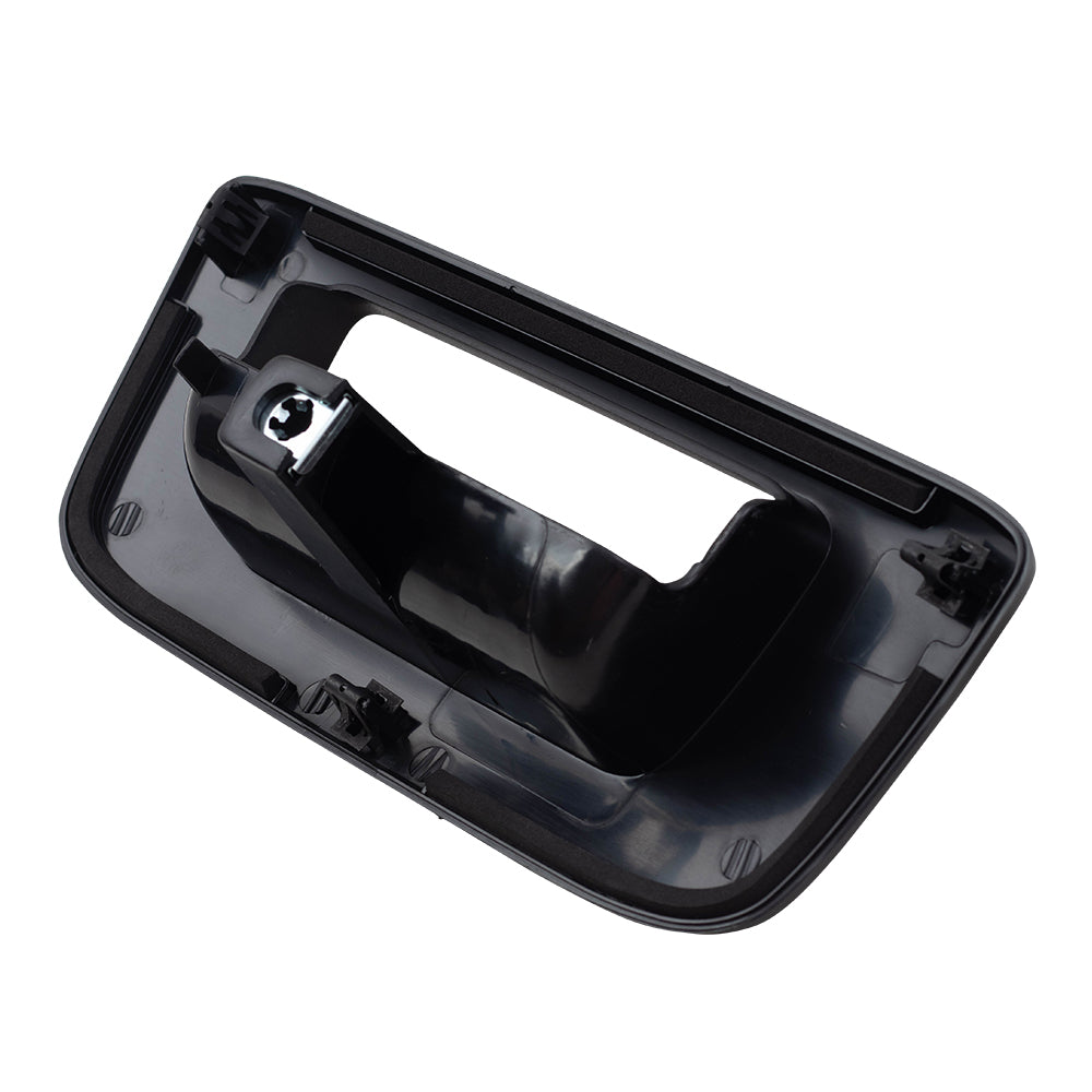Brock Replacement Tailgate Handle Trim Bezel Compatible with 07-14 Silverado Sierra Pickup Truck 22755303