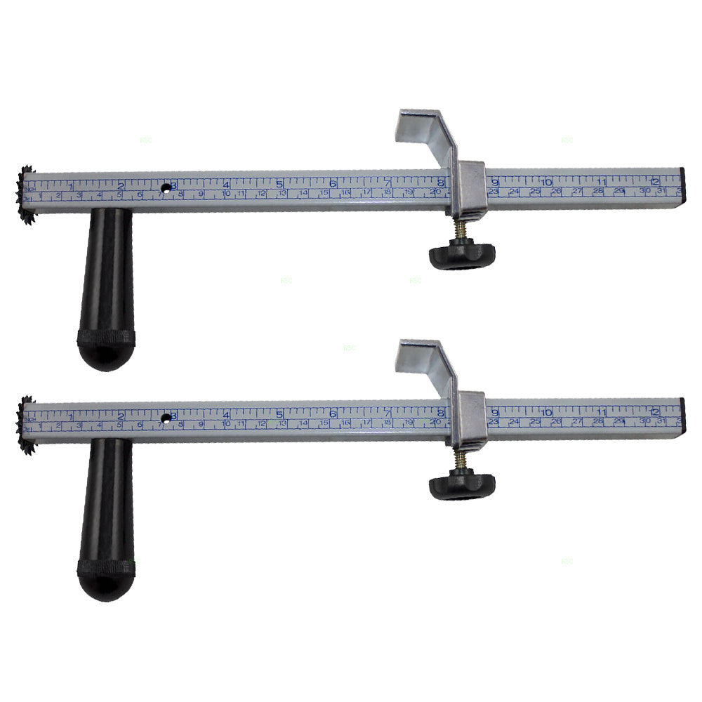 Brock Set of 2 Carton Sizer Custom Box Size Reducer Shipping Packing Scorer Cutting Tools