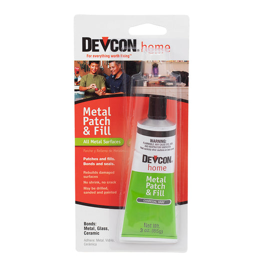 Devcon Home Heat Tab Glue Charcoal Gray Colored Adhesive 3-OZ. Tube