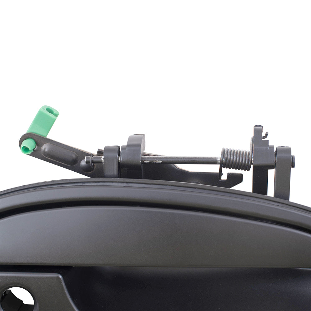 Brock Replacement Driver and Passenger Front Outside Outer Door Handles with Keyhole Compatible with 25699151 25629250