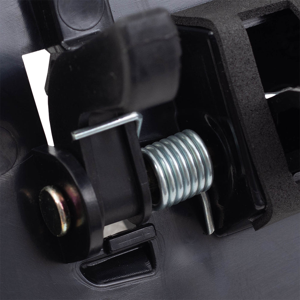 Brock Replacement Driver and Passenger Rear Outside Outer Door Handles Compatible with 99-06 Silverado Sierra Extended Cab Pickup Truck