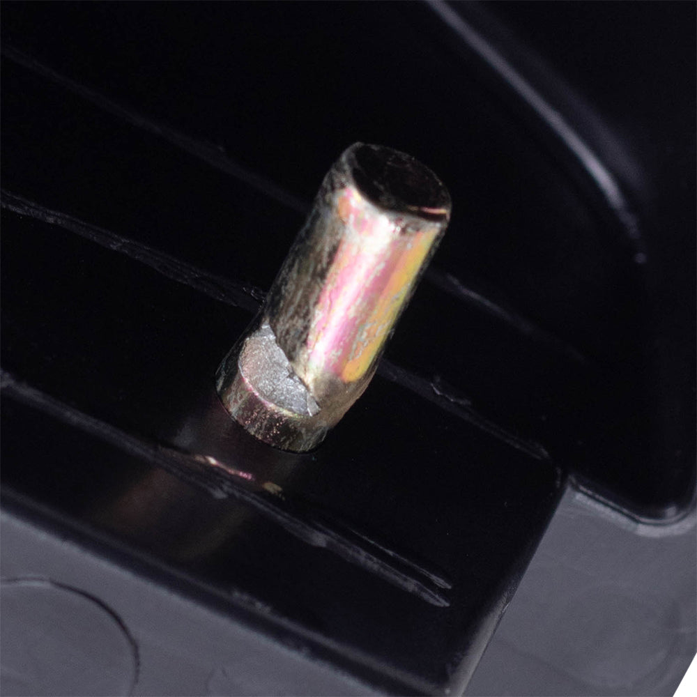 Brock Replacement Driver and Passenger Rear Outside Outer Door Handles Compatible with 99-06 Silverado Sierra Extended Cab Pickup Truck