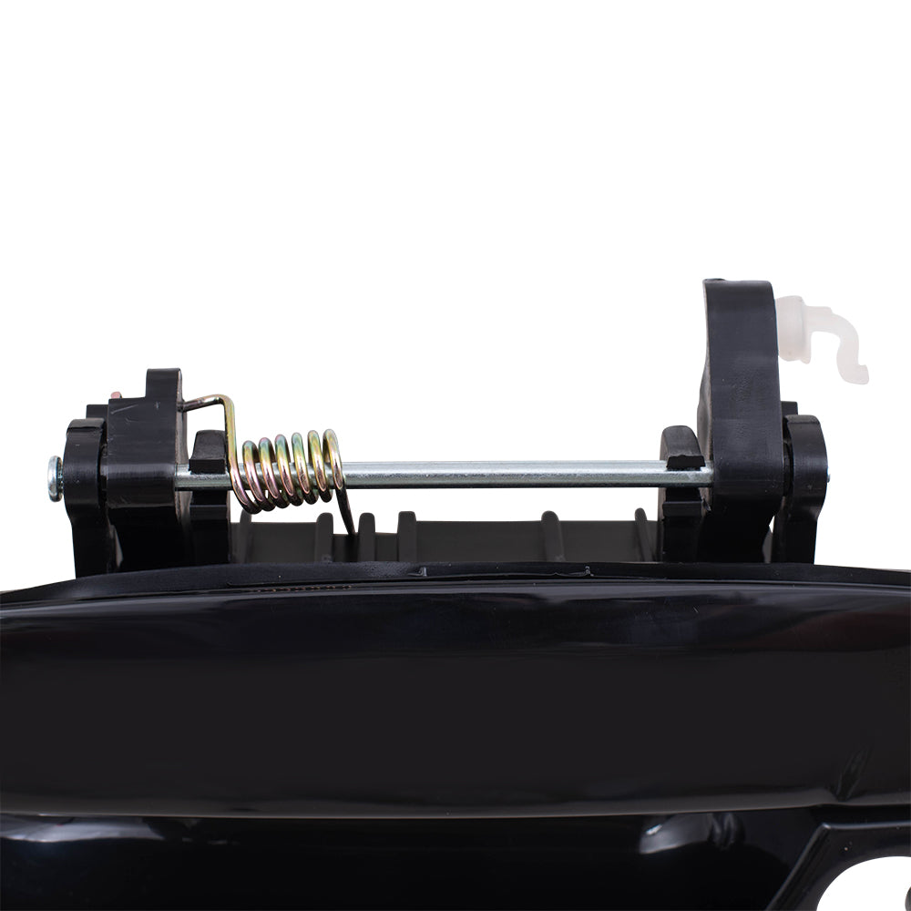 Brock Replacement Drivers Front Outside Outer Door Ready to Paint Handle with Keyhole Compatible with 8265025000CA