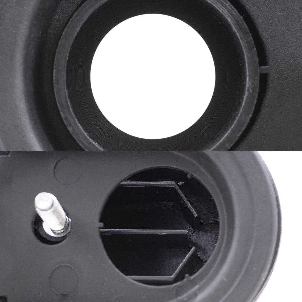 Brock Replacement Driver and Passenger Front Outside Outer Door Handles Compatible with SUV Pickup Truck 6L2Z7822405AA 6L2Z7822404AA