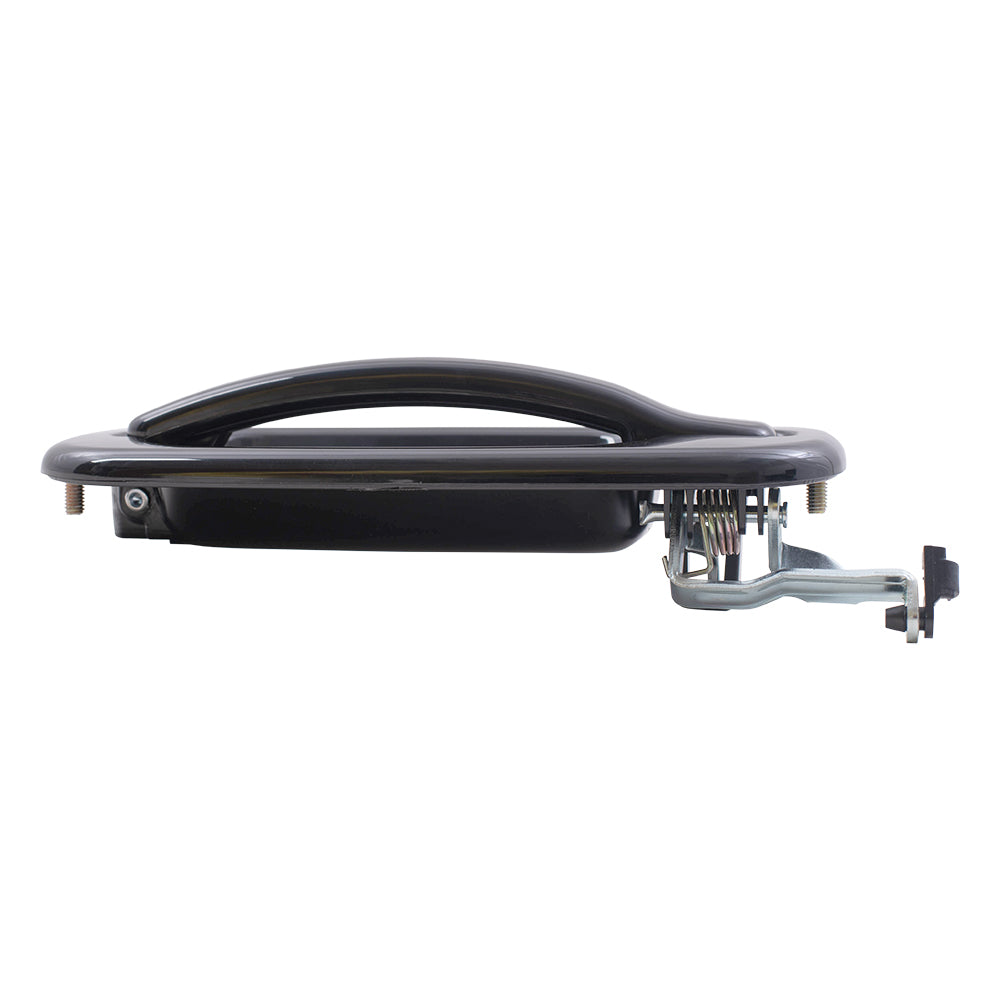 Brock Replacement Driver and Passenger Rear Outside Outer Door Handles Compatible with Pickup SUV 19245503 19245504