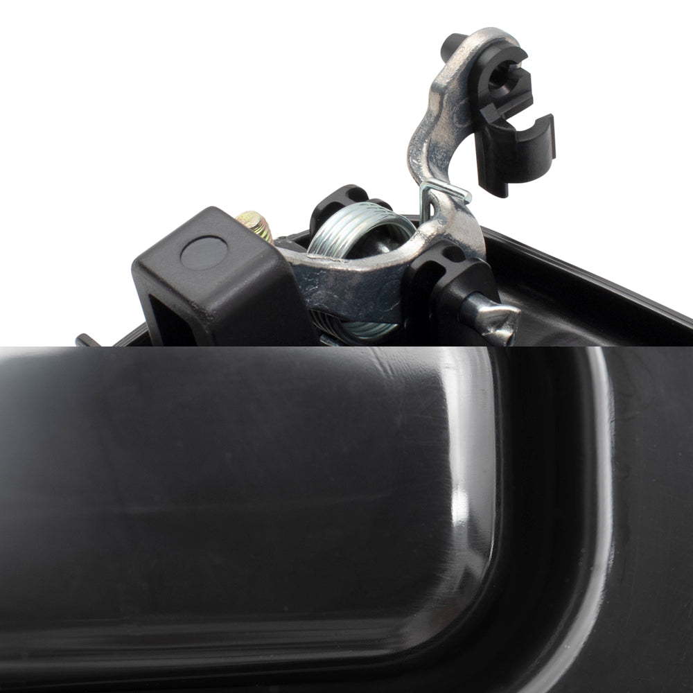 Brock Replacement Front Driver and Passenger Side Outside Door Handles Set Compatible with 1999-2007 Various Truck & SUV Models